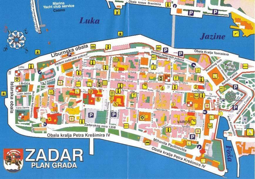 Jazine1 Apartment Zadar Luaran gambar